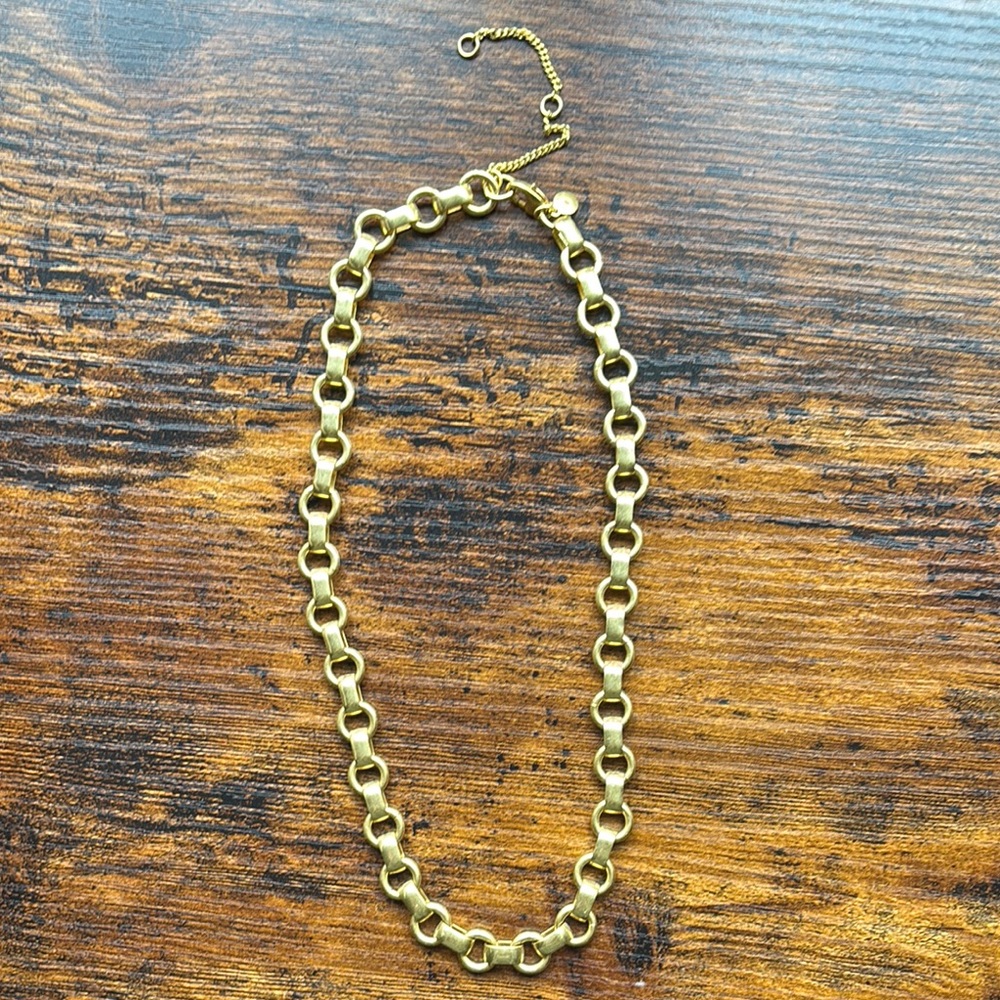 Madewell Chunky Gold Chain Necklace